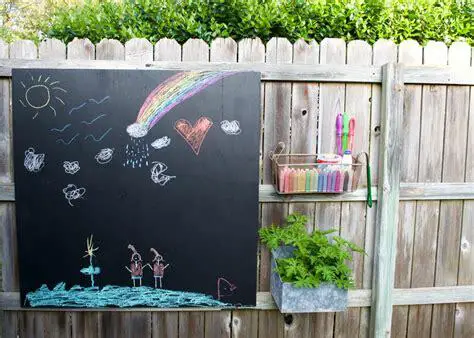 3 Unique Ways To Create Fun Diy Outdoor Chalkboard Sleck