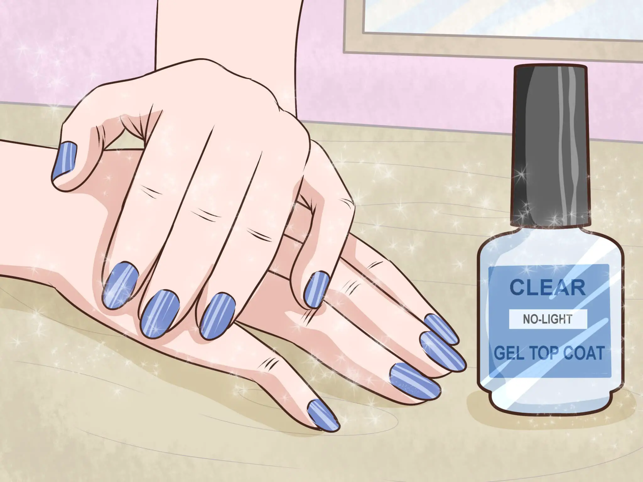 How to dry gel nail polish fast